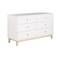 Alaterre Furniture MOD 60"W 6-Drawer Double Dresser AJMD0320WH - alternate 8